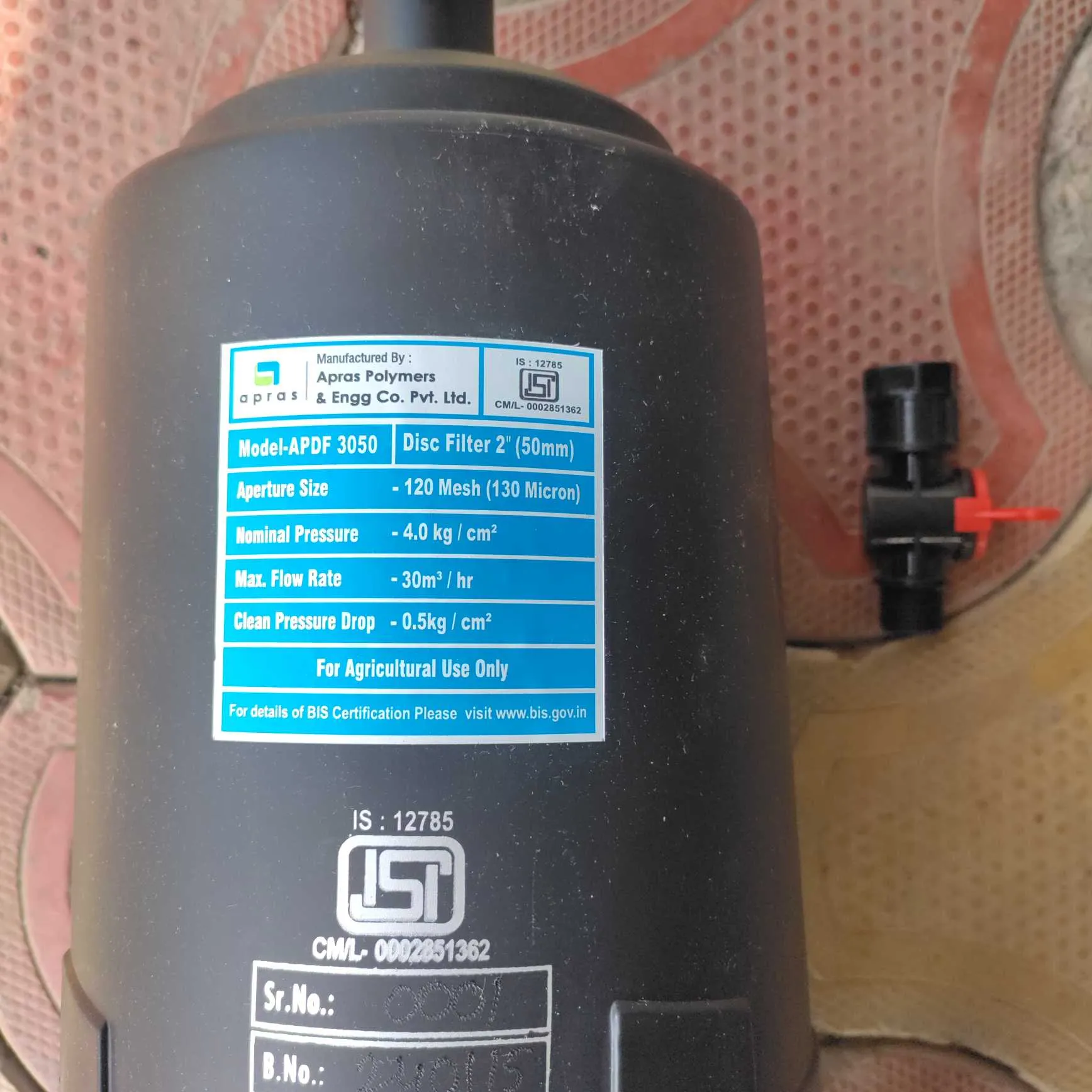 Preview Image 3 PP Disc Filter 2 Inch