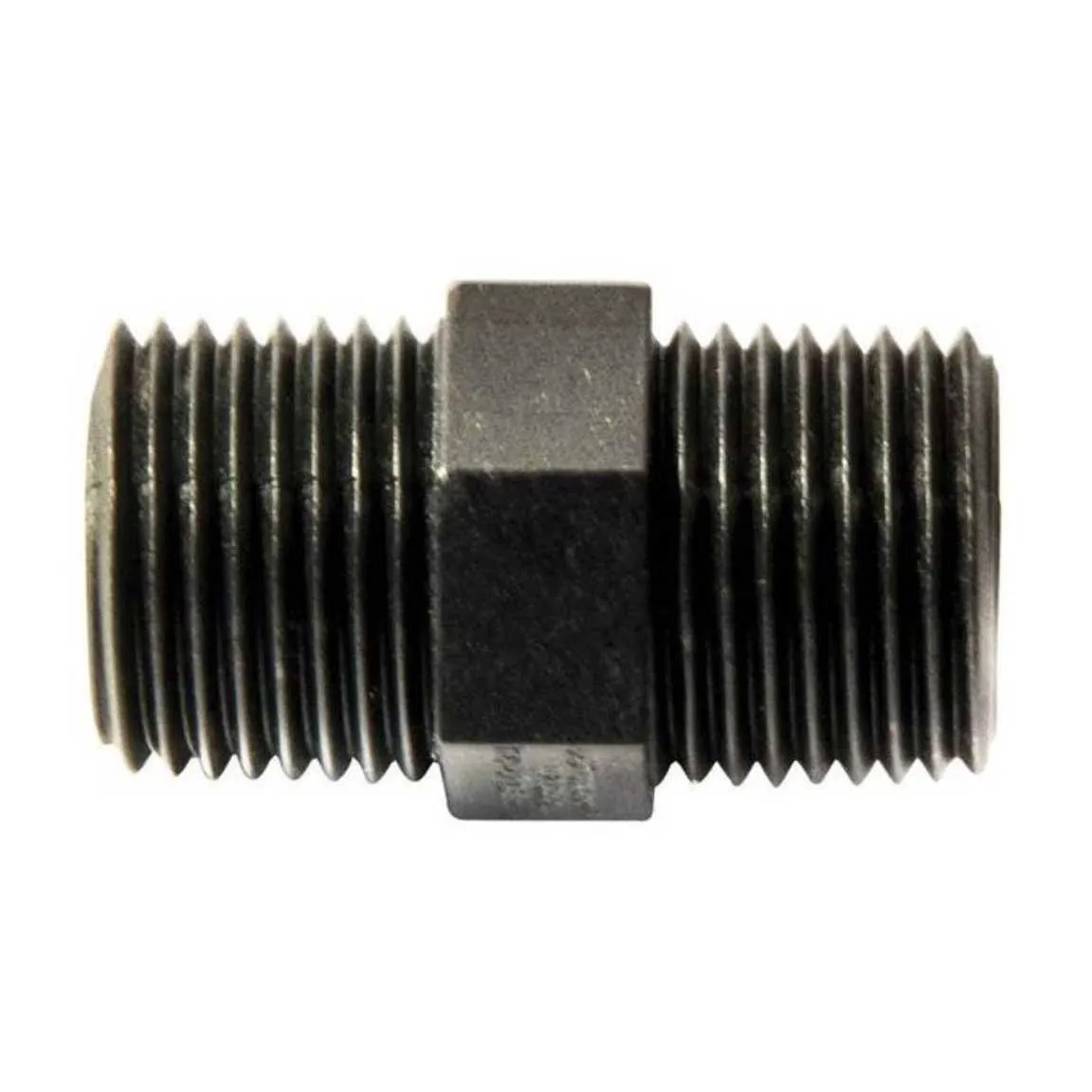 CI Hex Nipple 0.5 Inch