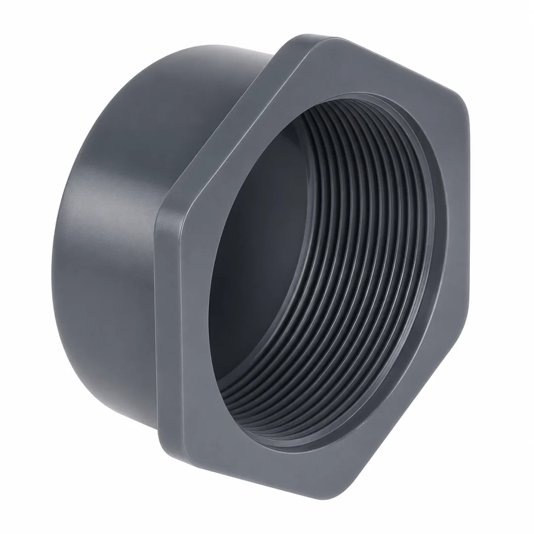 PVC End Cap Threaded 63MM