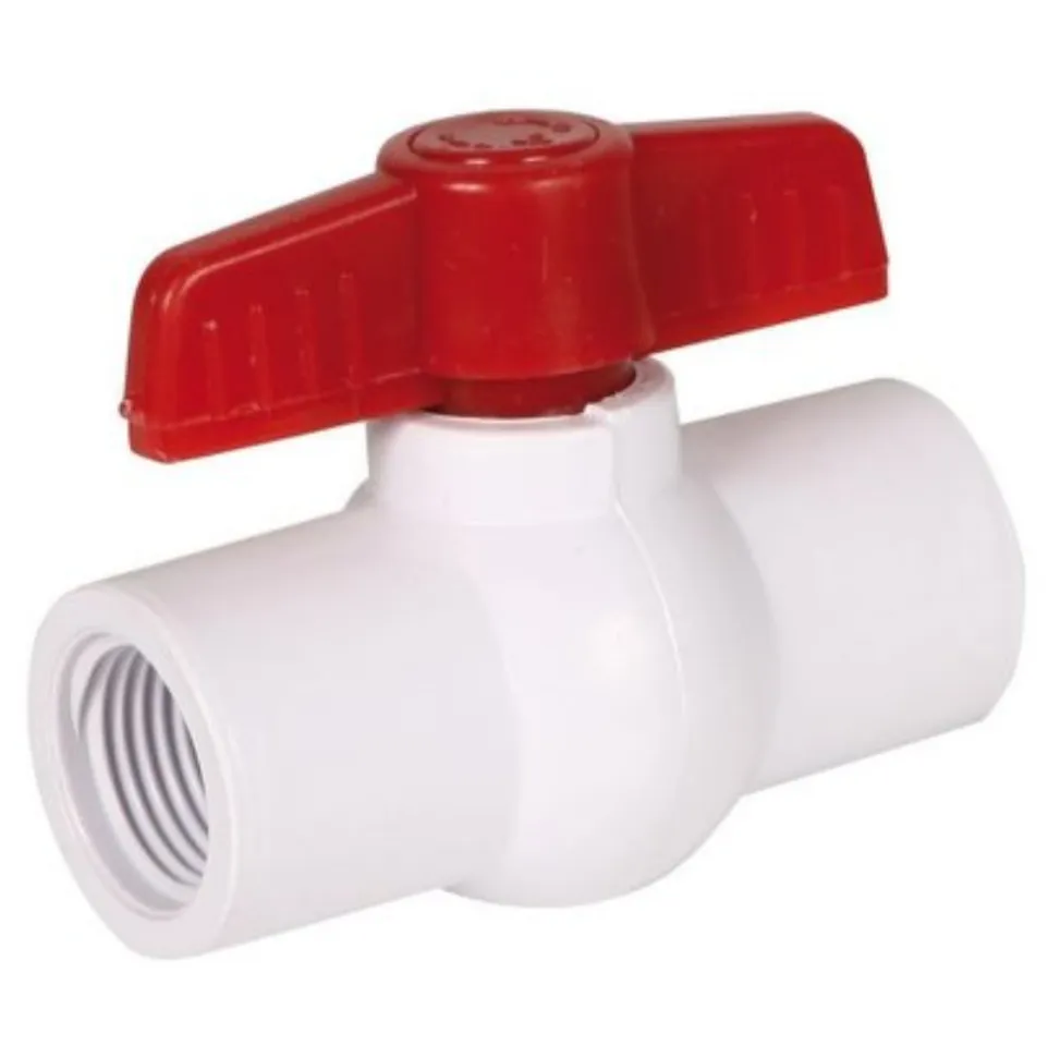 PP Ball valve 1.25 Inch Threaded 