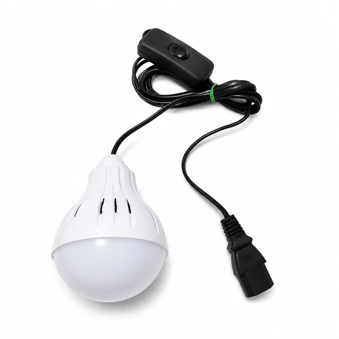 DC LED Bulb With Switch 