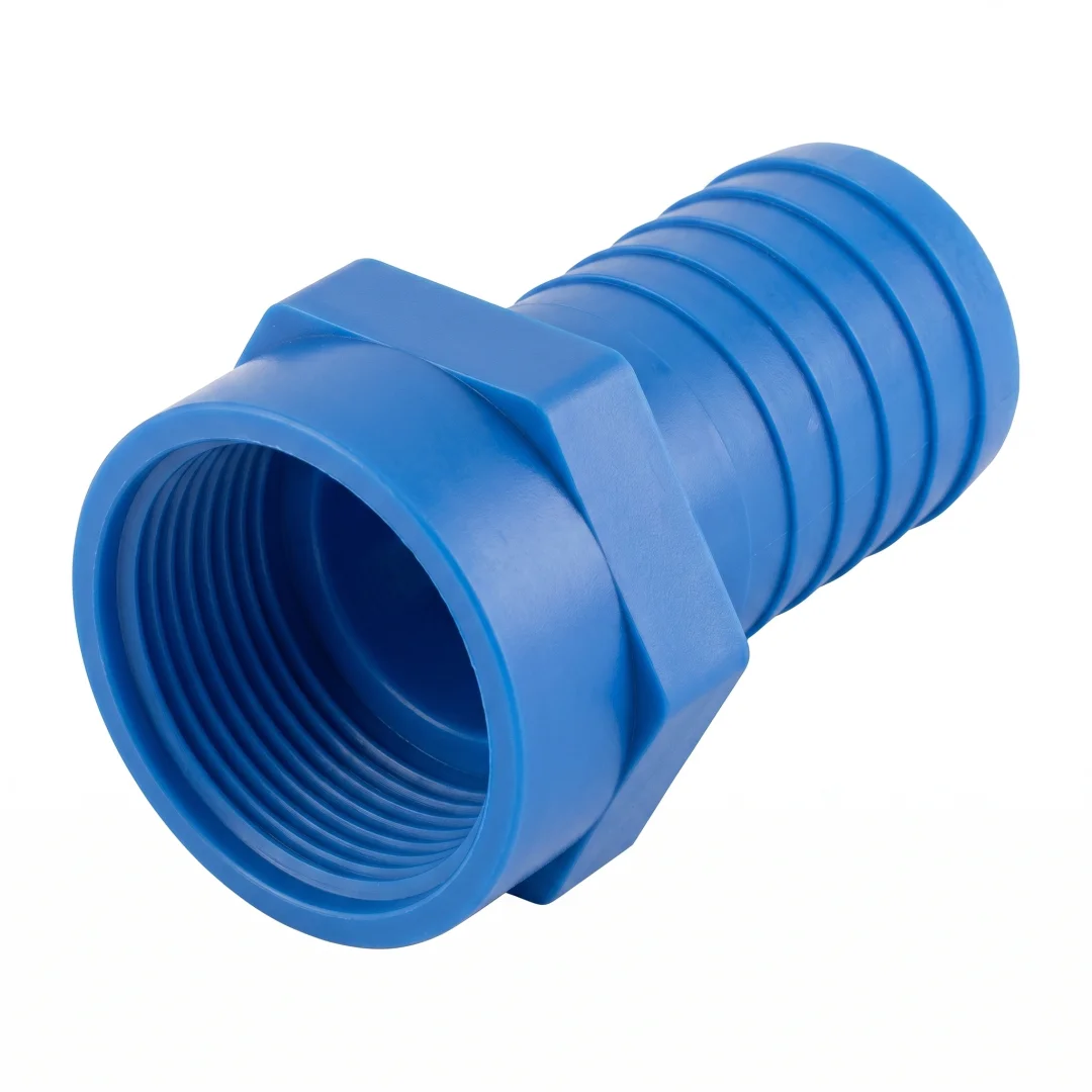 PP Socket Hose Nipple 0.75 Inch