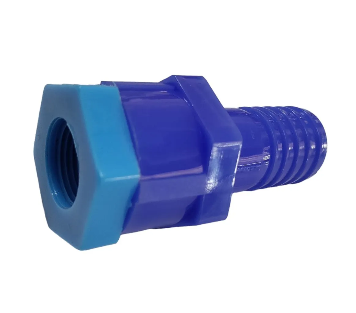 PP Socket Hose Nipple 0.5 Inch -1 Inch