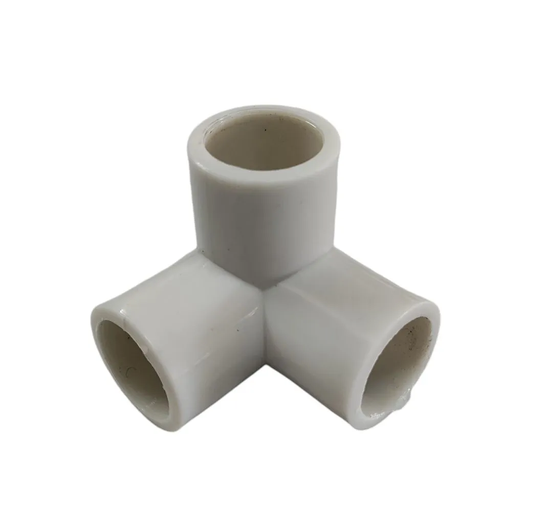 PP Elbow Three Way 0.5 Inch UPVC Fit
