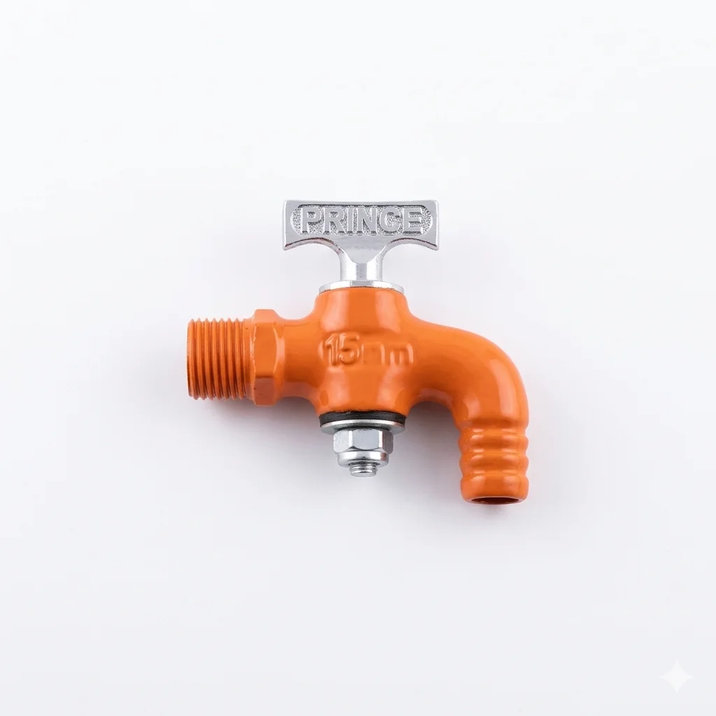 CI Nozzle Cock 0.5 Inch