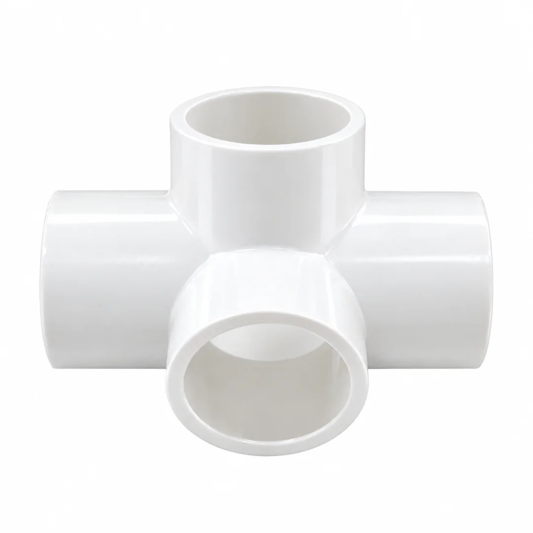 Preview Image 2 UPVC 4 Way Elbow 0.75 Inch
